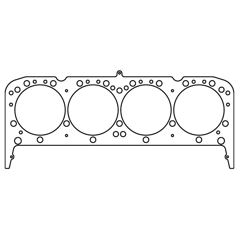 Chevrolet Gen-I Small Block V8 .040" MLS Cylinder Head Gasket, 4.185" Bore, 18/23 Degree Heads, Without Steam Holes