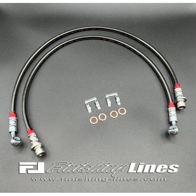 EG/DC/EK AWD Extended Rear Caliper Hoses (for 1/8-27 NPT inlet calipers)
