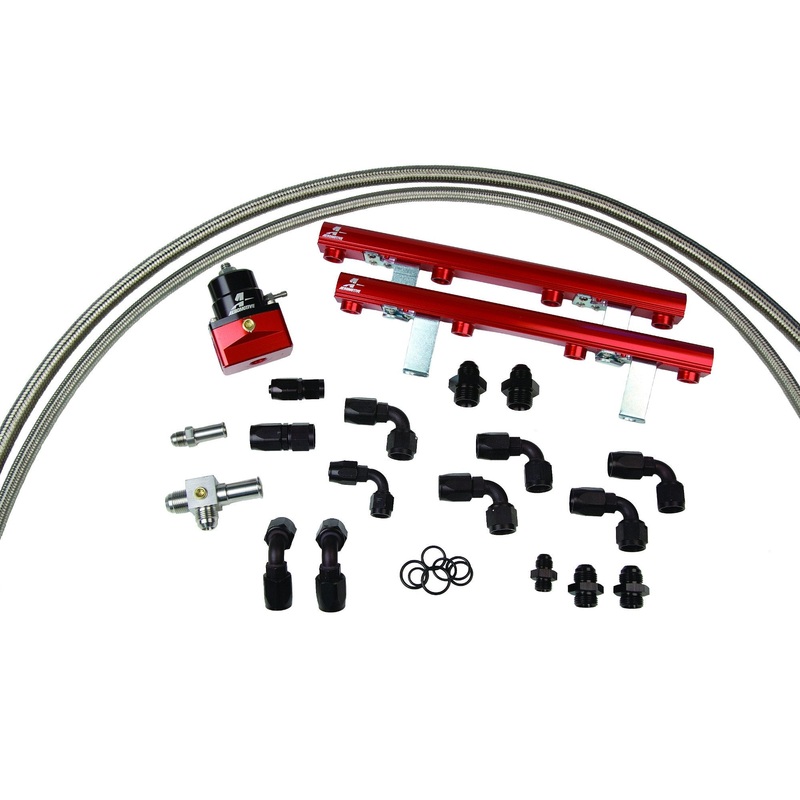 Aeromotive 1996 thru 1998 1/2  Ford DOHC 4.6 Liter Fuel Rail System (Cobra)