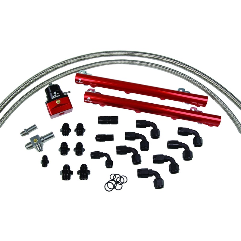 Aeromotive 1996 thru 1998 1/2  Ford SOHC 4.6 Liter Fuel Rail System