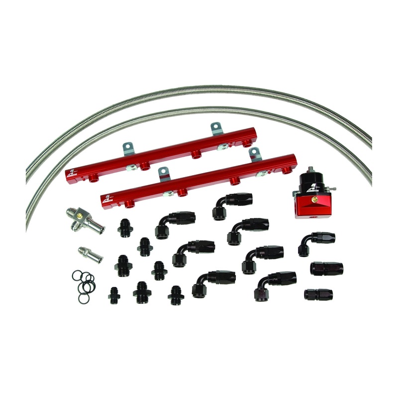 Aeromotive 1999 thru 2004 Ford 5.4 Liter Lightning and Harley 1/2 Ton Truck Billet Fuel Rail System