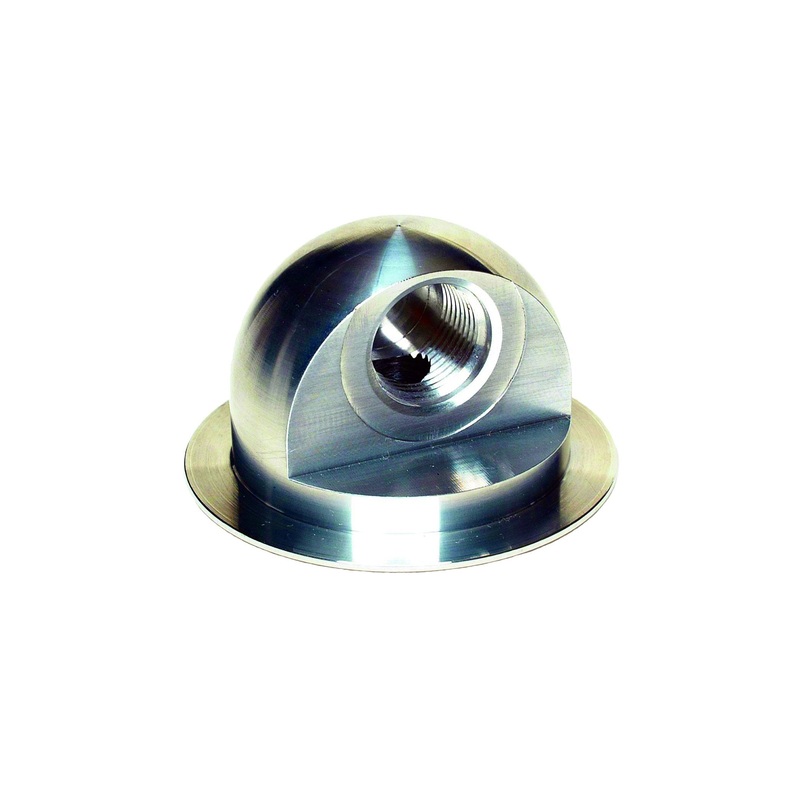 Aeromotive Billet Ford Sumped Tank Return adapter, replaces OE fuel pump assembly with -8 AN return port