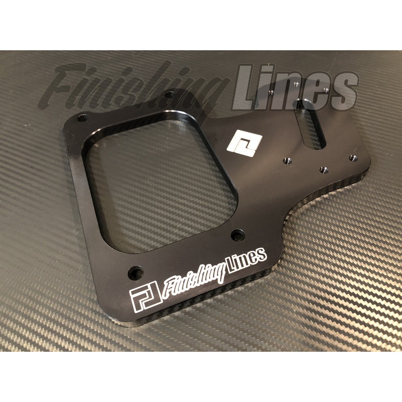 B/D Series Staging Brake Mounting Plate - Black Edition