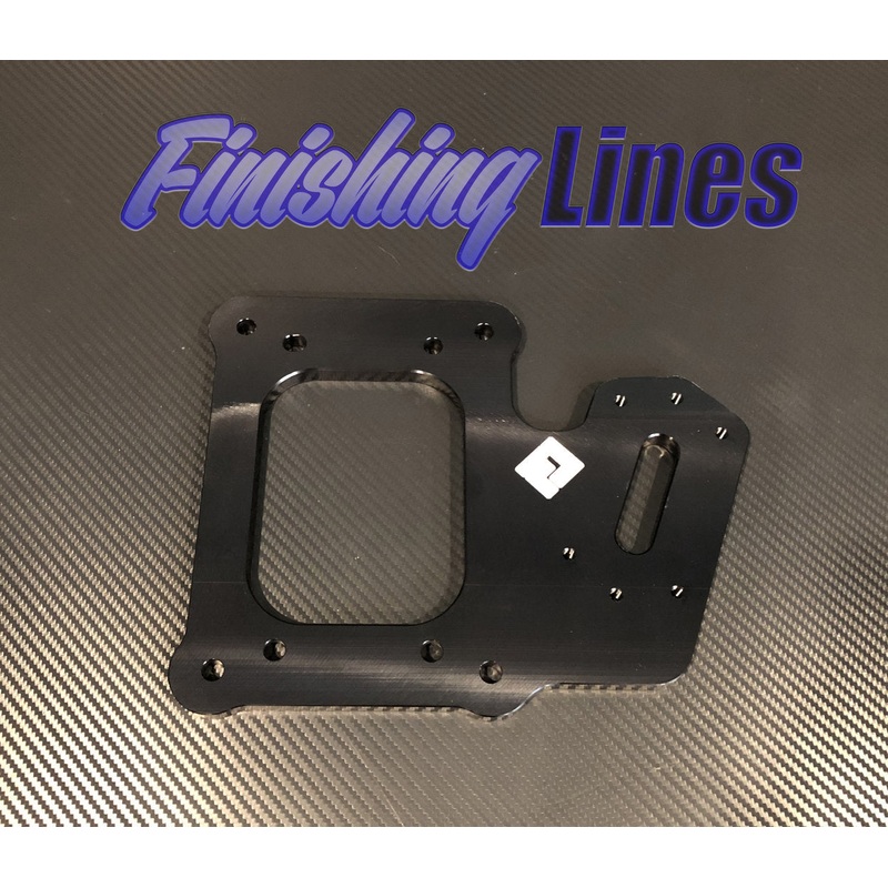 K Series (RSX Shifter Pattern) Staging Brake Mounting Plate - Black Edition