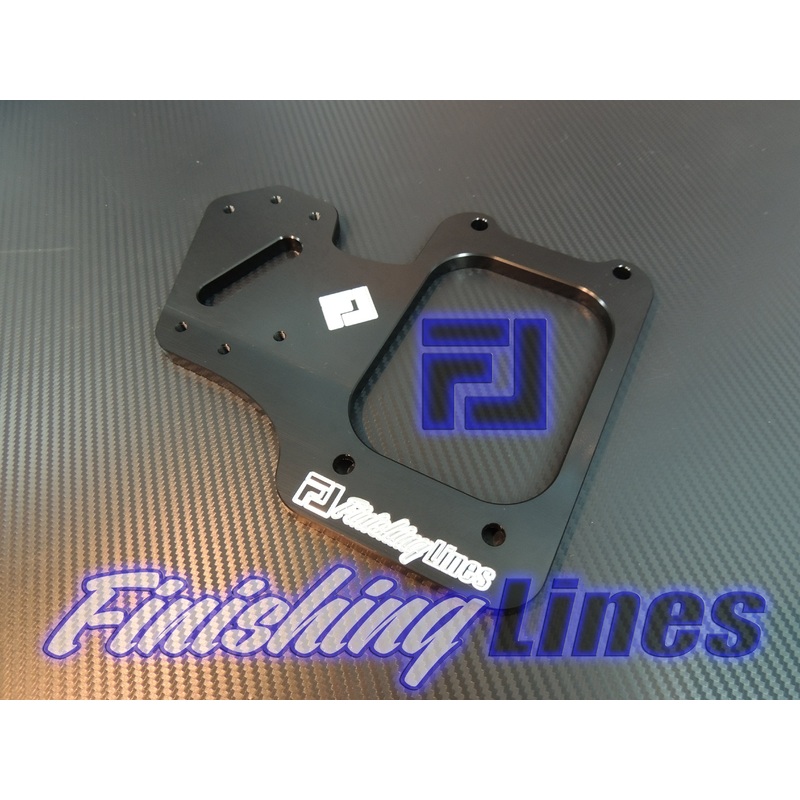 RHD B/D Series Staging Brake Mounting Plate - Black Edition