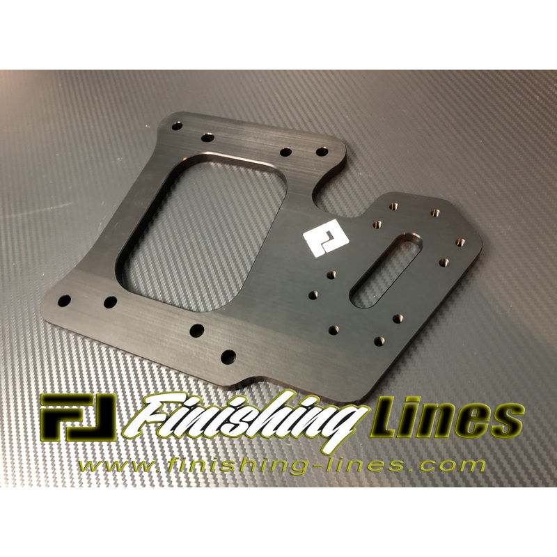 TSX/Accord (B Series AWD) Staging Brake Mounting Plate - BLACK EDITION