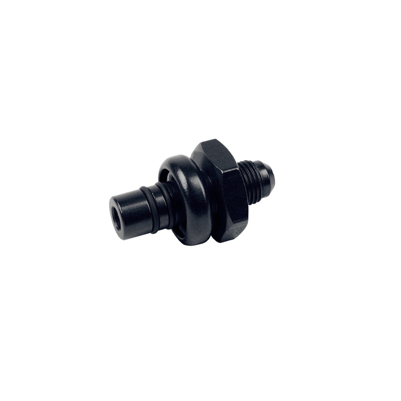 Aeromotive 1/2 Male Spring Lock / AN-06 Feed Line Adapter (Ford)