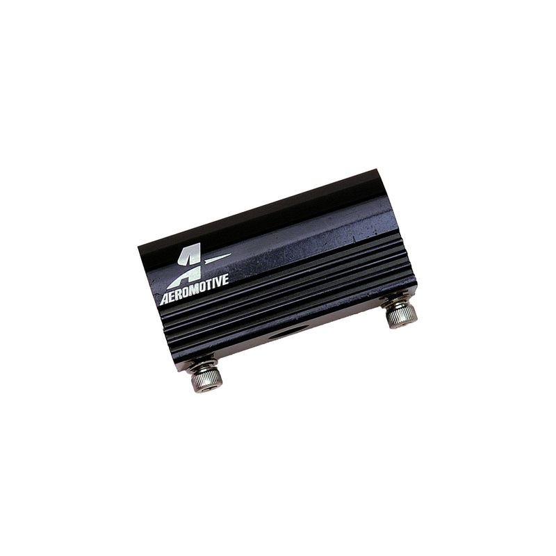 Aeromotive 1996-2004 Ford 4.6 L Fuel Rail Pressure Sensor Adapter Log (-08 AN inlet / outlet)