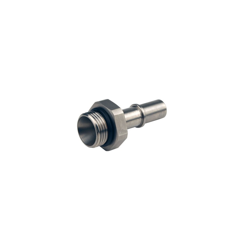 Aeromotive Adapter, 5/8 Male Quick Connect, AN-12 ORB