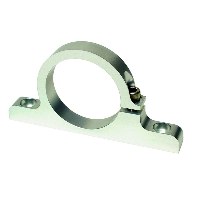 Aeromotive Filter Mounting Bracket, Billet Clear-Coat, for 2301/12304, 12321/12324, Fits All 2" OD Filter Housings