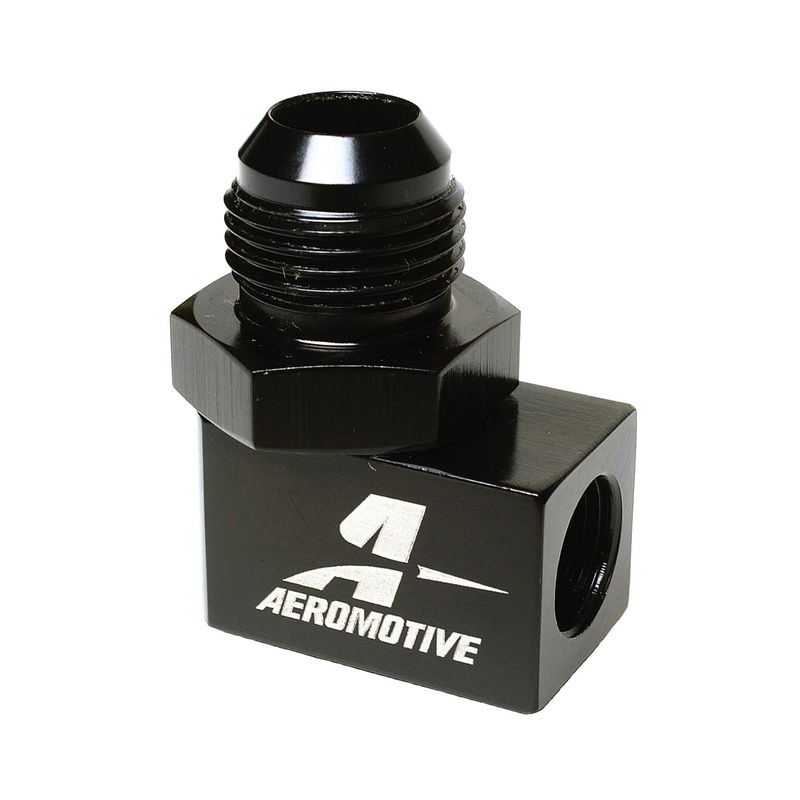 Aeromotive LT-1 OE pressure line fitting (adapts A1000 pump outlet to OE pressure line)