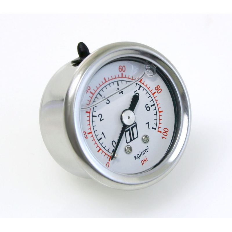 Turbosmart FPR Gauge 0-100psi Liquid Fill