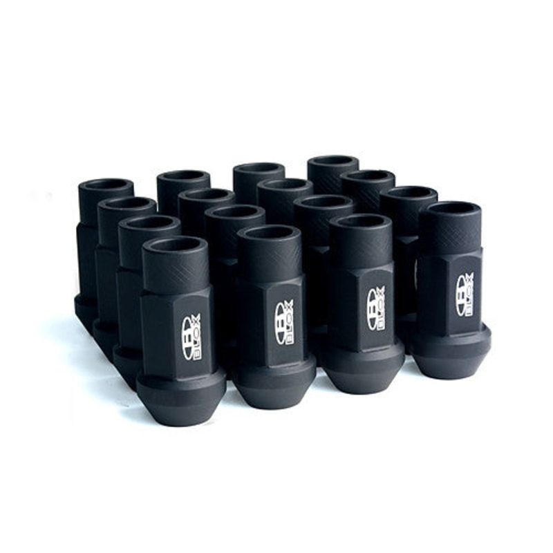 Blox Street Series Flat Black Lugnuts