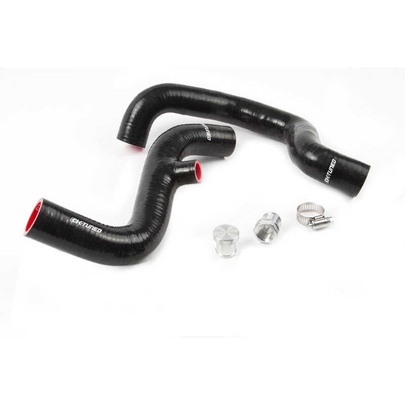 K-Tuned Driver Side RAD Hoses (W/ Optional Fan Switch Bung)