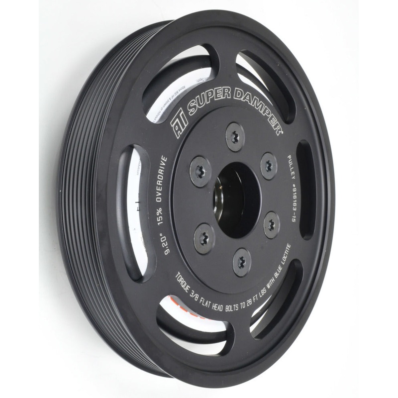 ATI Damper - 7.48in - Alum LW - 6 Grv - 2014+ Corvette LT1/LT4 - Dry Sump - 6 Bolt (Excl SC Pulley)