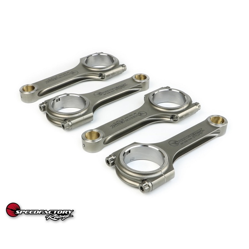 SpeedFactory Racing D16 Forged Steel H-Beam Connecting Rods