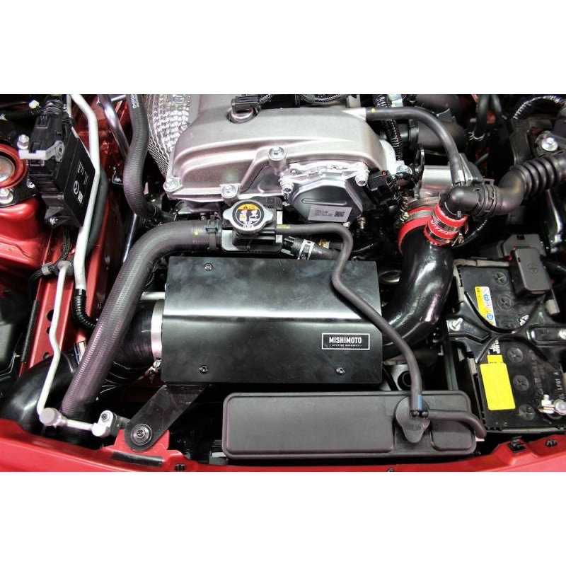 Mishimoto 2016+ Mazda Miata Performance Intake - Wrinkle Red