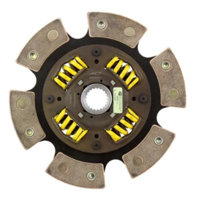 ACT 6 Pad Sprung Race Disc for LS Engine/Flywheel w/Nissan 350Z Trans/Input Shaft (S/O No Cancel)