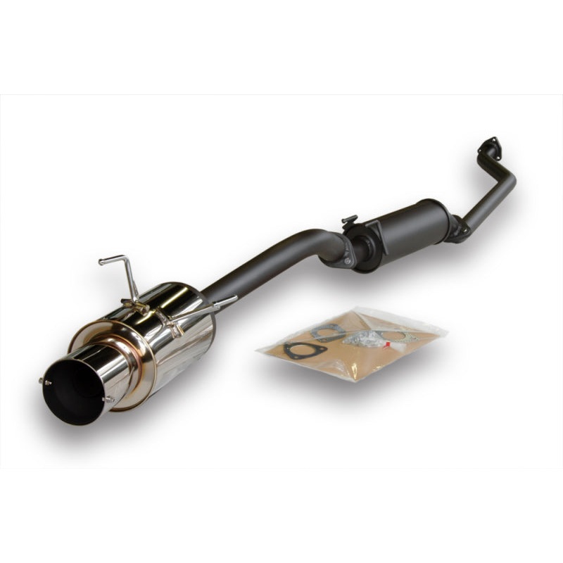 HKS 02-03 Acura RSX Base (non S) Hi Power Exhaust w/ Silencer (SUS304 NO COATING)