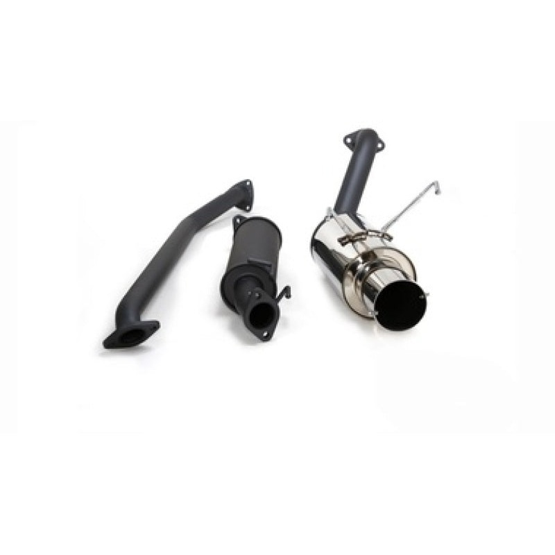 HKS 02-03 Acura RSX S Hi Power Exhaust w/ Silencer (SUS304 NO COATING)