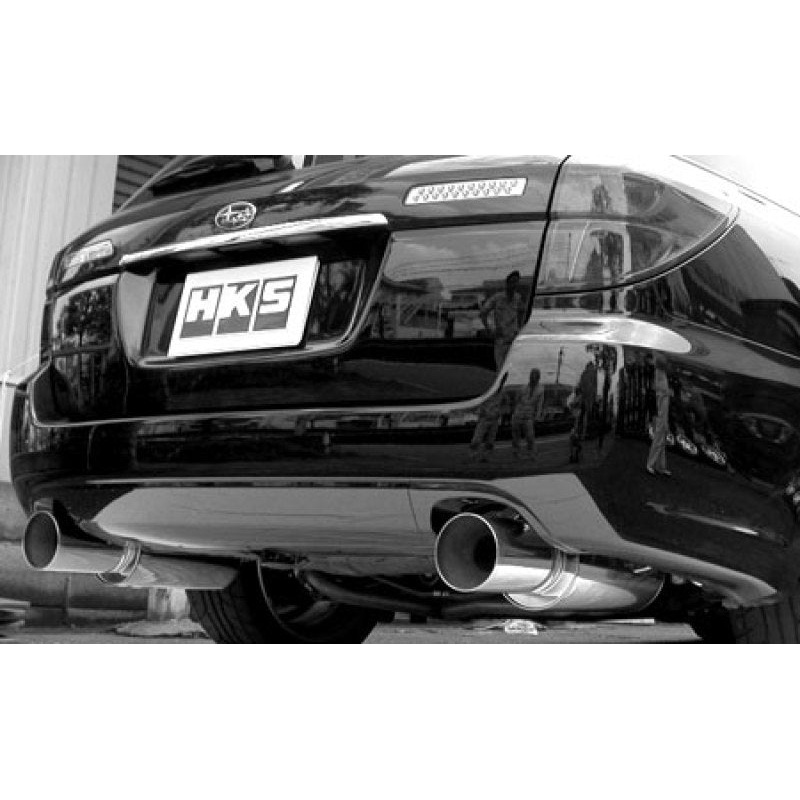 HKS 05-07 Subaru Legacy GT (JDM Model Only) Silent Hi-Power Dual Exhaust