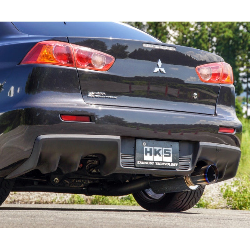 HKS RACING MUFFLER LANCER EVO-X USA