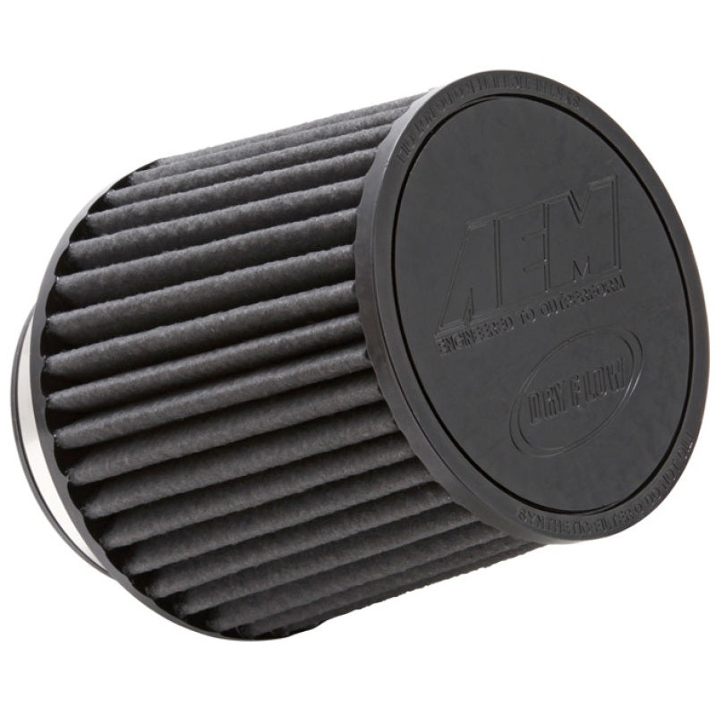 AEM Brute Force Dryflow Air Filter - Conical 6in Base OD / 5.125in Top OD / 5.25in Height